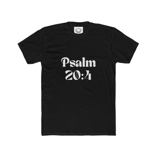 Psalm 20:4- Unisex Crew Tee