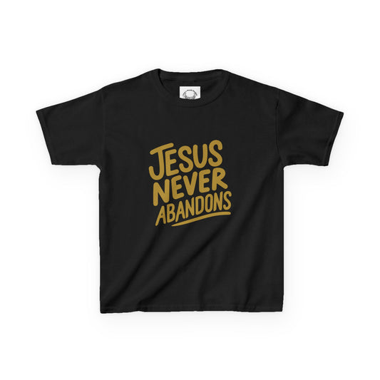 Jesus Never Abandons- Kids Tee