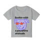 Pawsitive Attitude- Toddler T-shirt