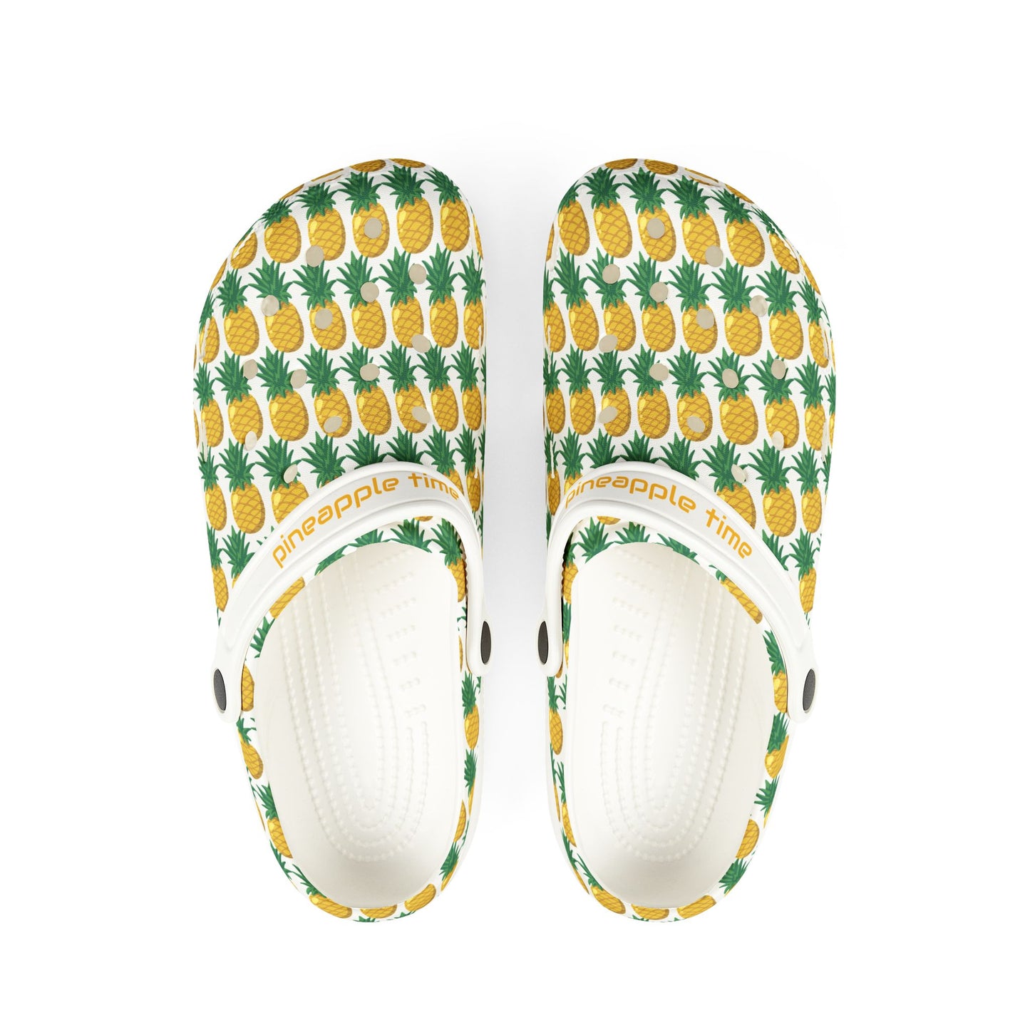 Pineapple Time- Foam Rubber Shoes