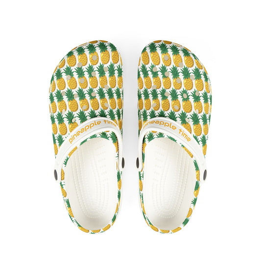 Pineapple Time- Foam Rubber Shoes