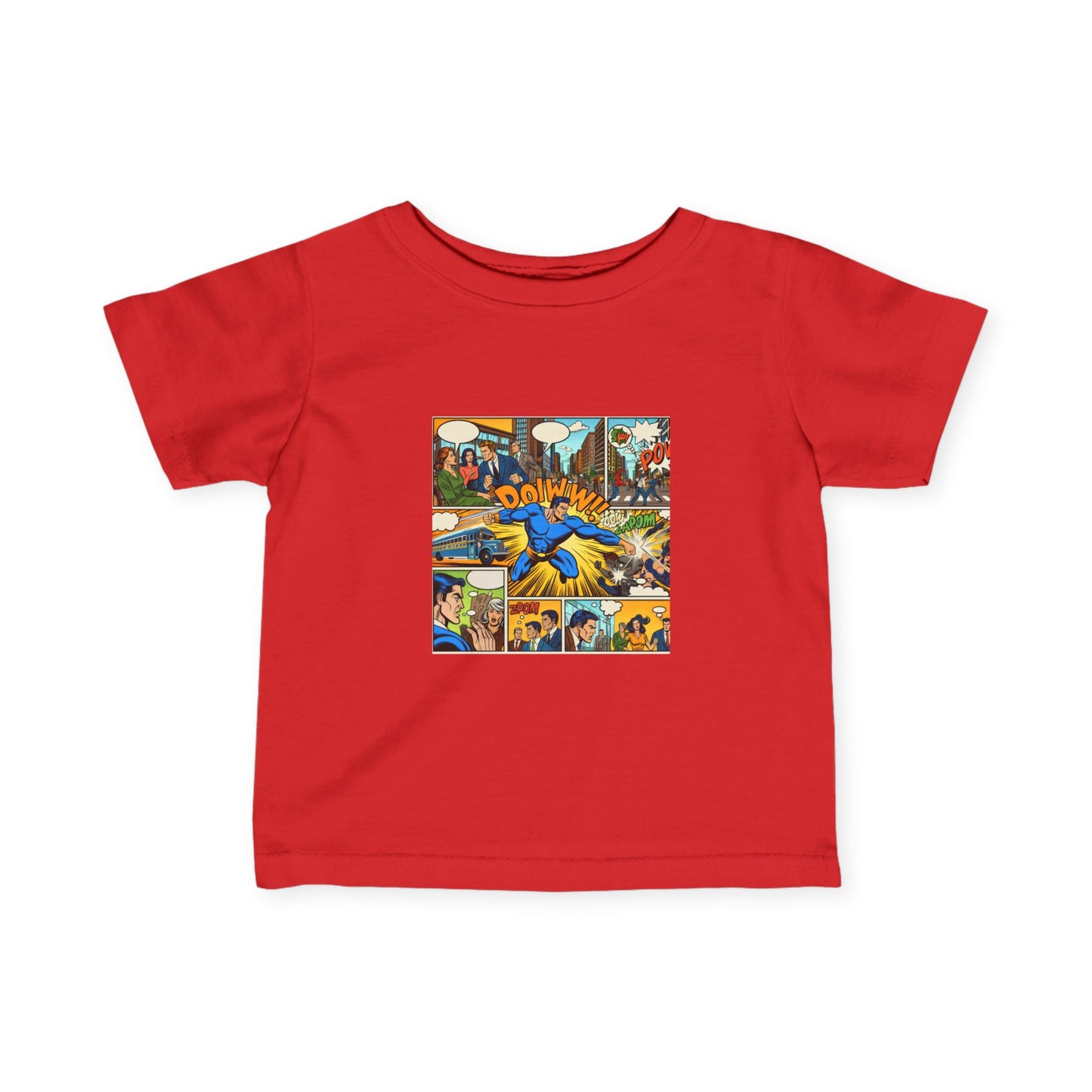 Comic Book Page- Infant Fine Jersey Tee