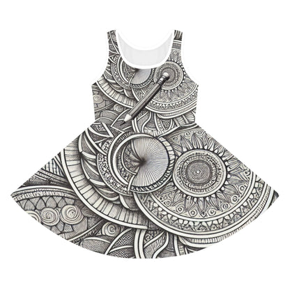 Future Artist- Girls' Sleeveless Sundress
