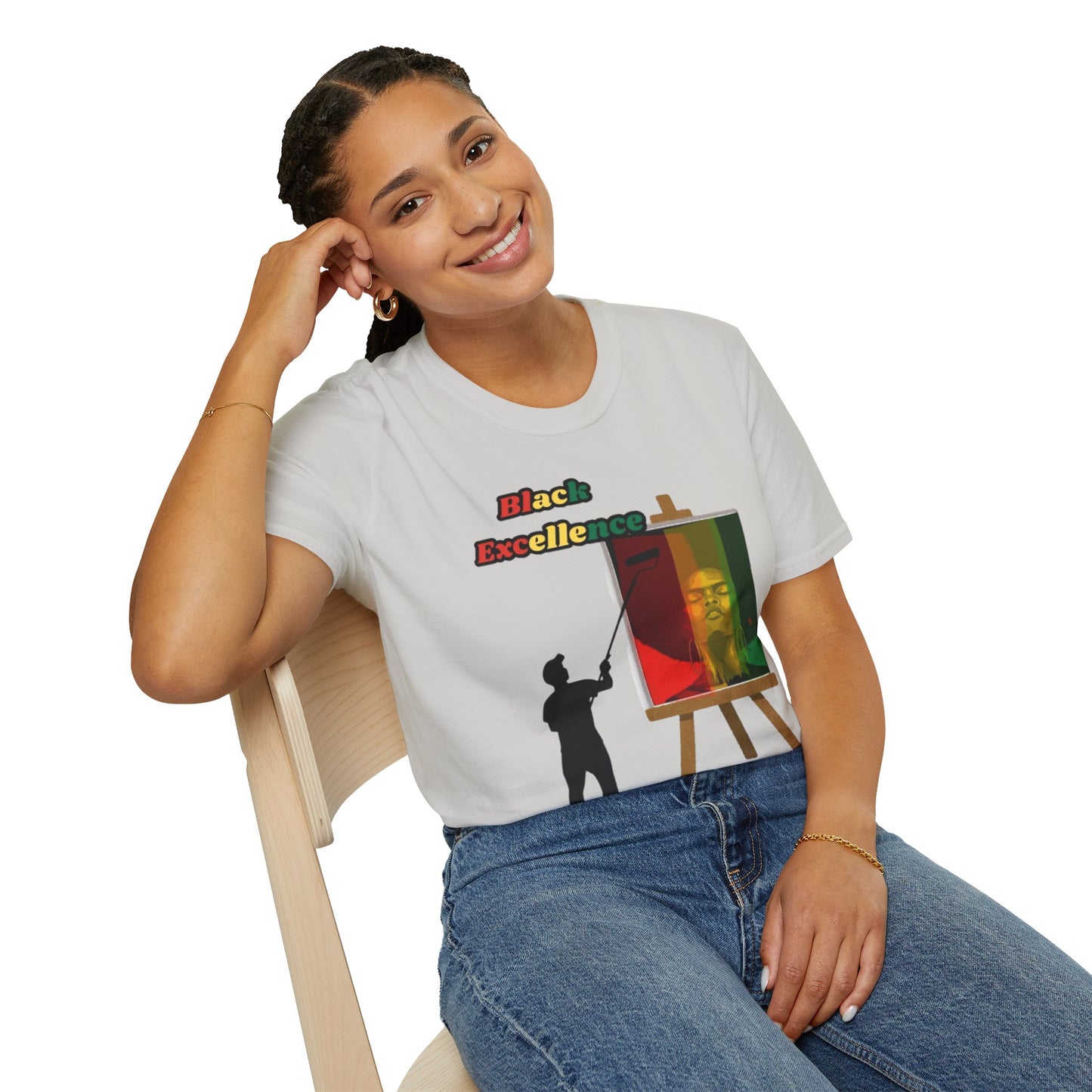 Black Excellence- Unisex Softstyle T-Shirt