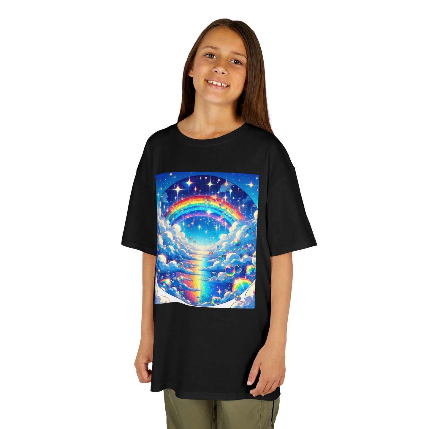 Rainbow Paradise- Kids Cotton Tee