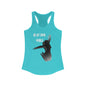 In My Own World- Women's Ideal Racerback Tank