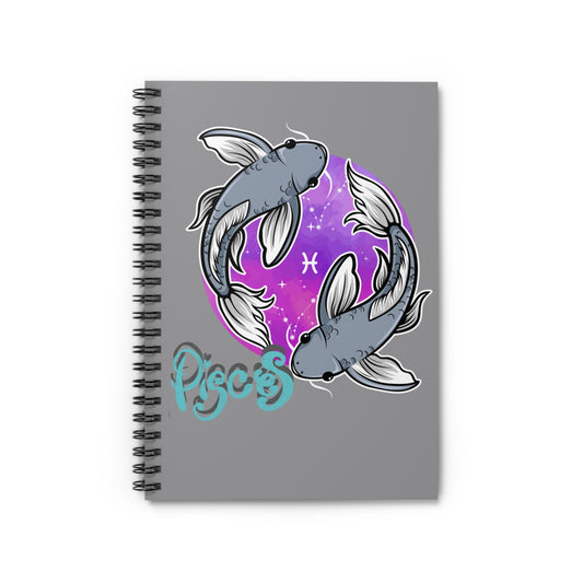 Pisces- Spiral Notebook