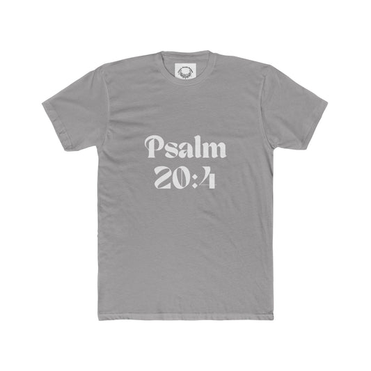 Psalm 20:4- Unisex Crew Tee