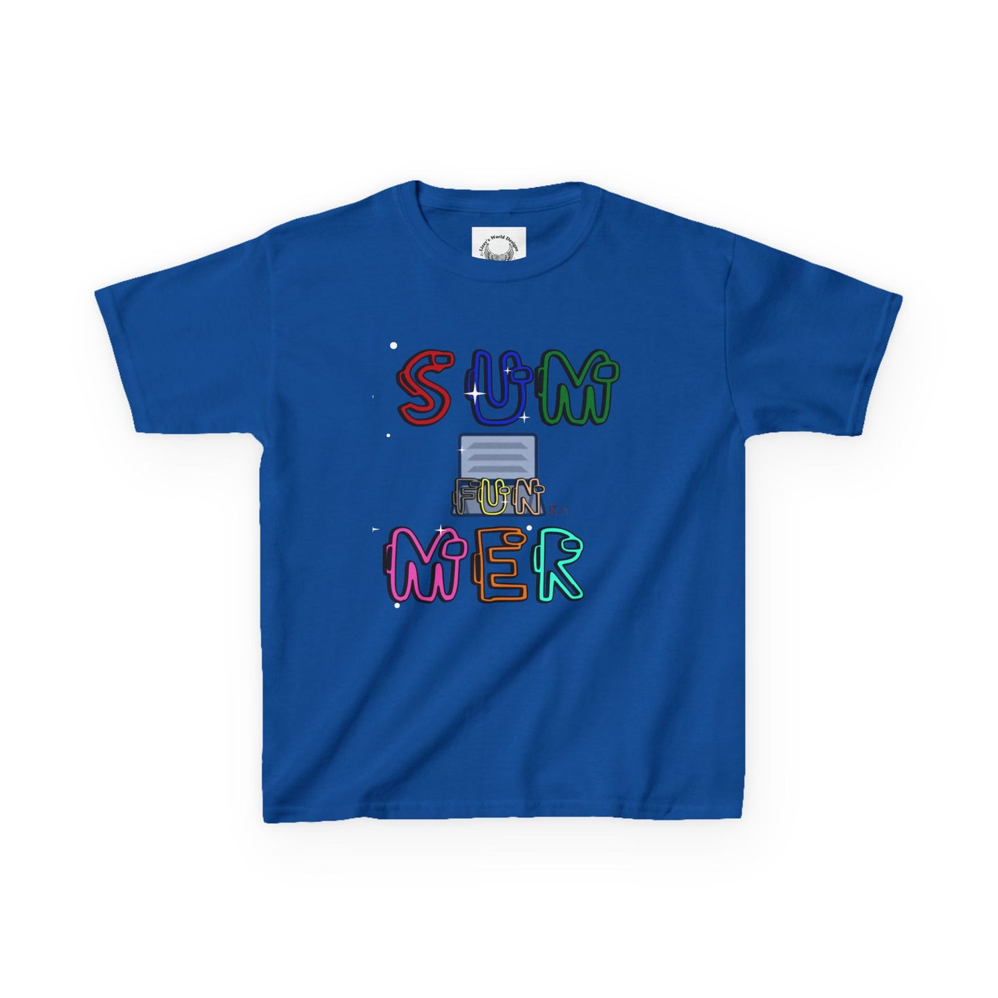 Summer Fun Is Among Us- Kids Heavy Cotton Tee