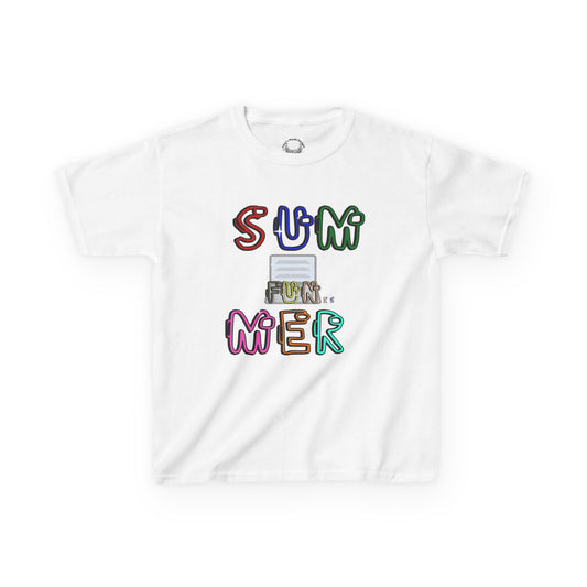 Summer Fun Is Among Us- Kids Heavy Cotton Tee