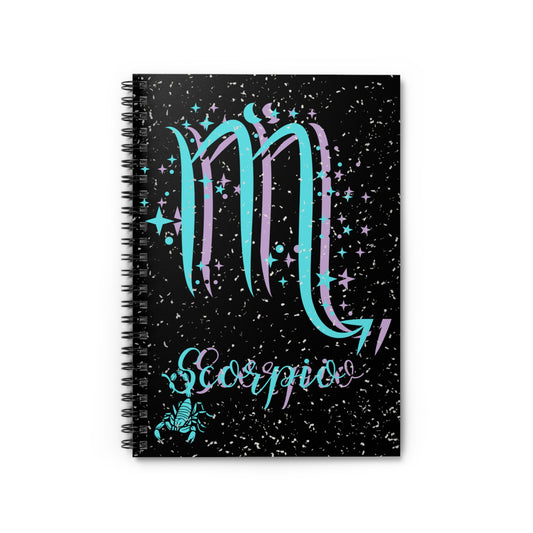 Scorpio- Spiral Notebook