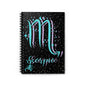 Scorpio- Spiral Notebook