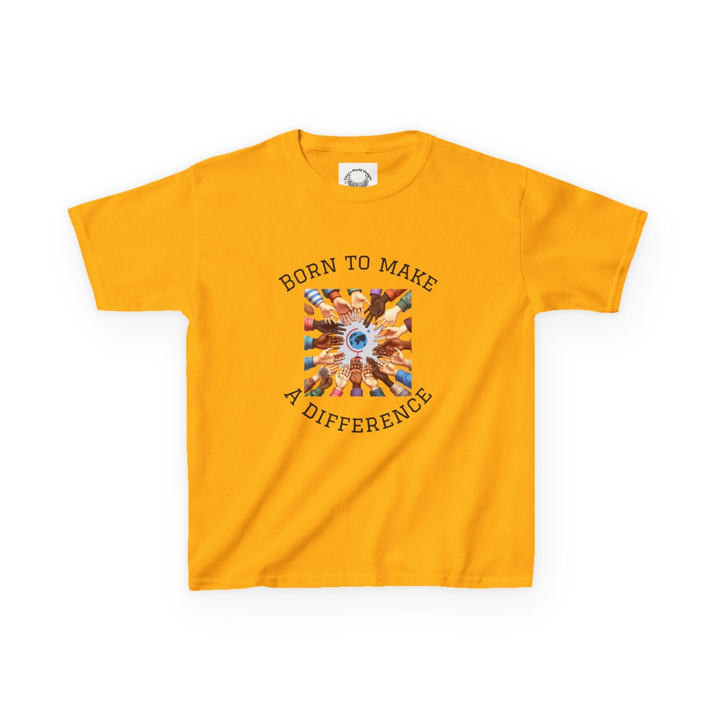 Born to Make a Difference- Kids Cotton Tee