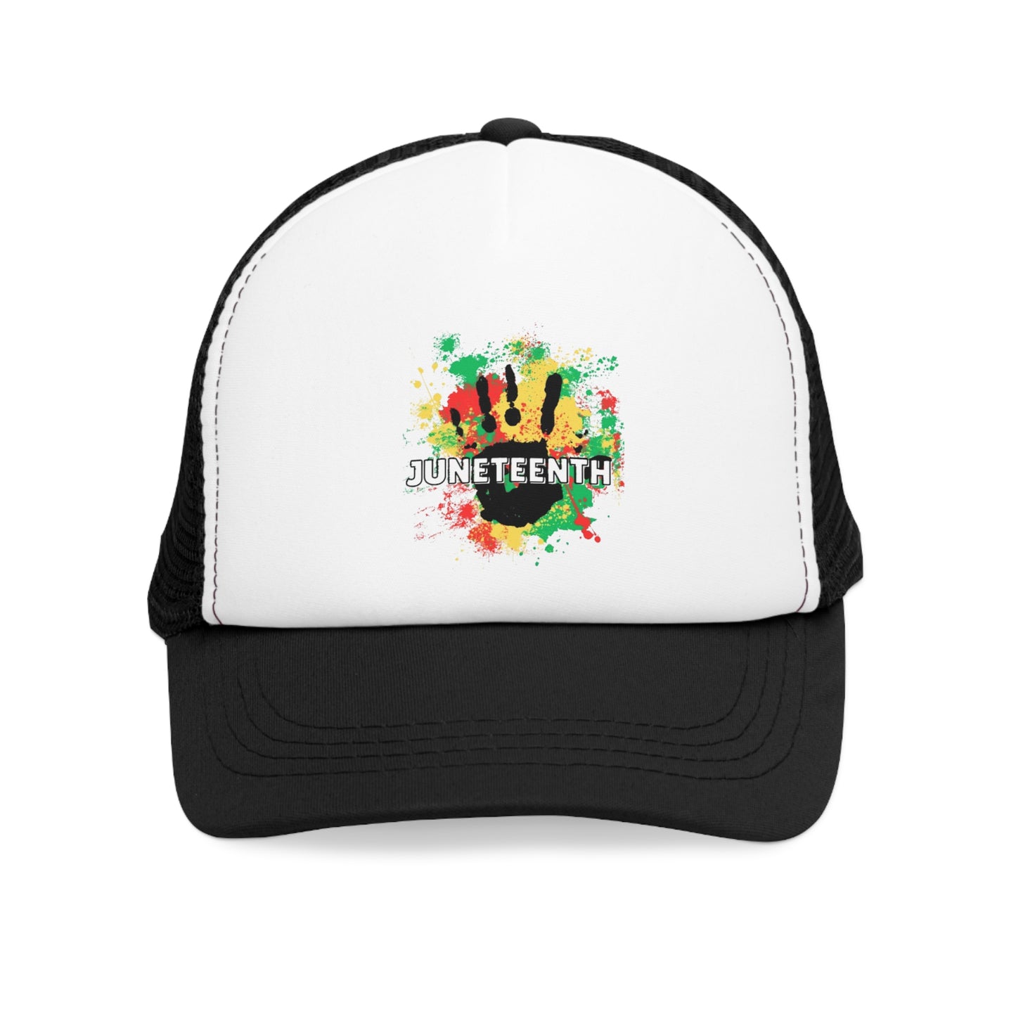 Juneteenth Hand Print- Mesh Cap