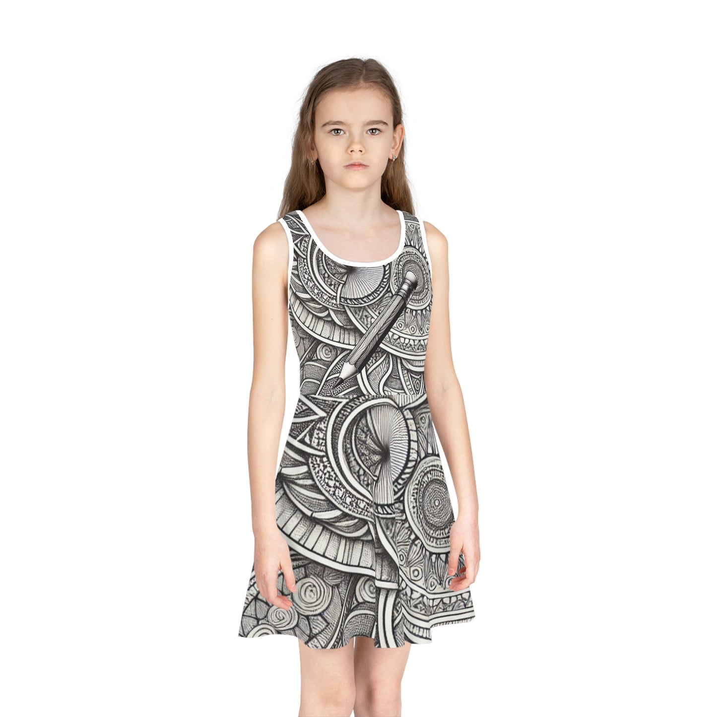 Future Artist- Girls' Sleeveless Sundress