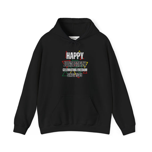 Happy Juneteenth- Unisex Hooded Sweatshirt