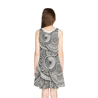 Future Artist- Girls' Sleeveless Sundress