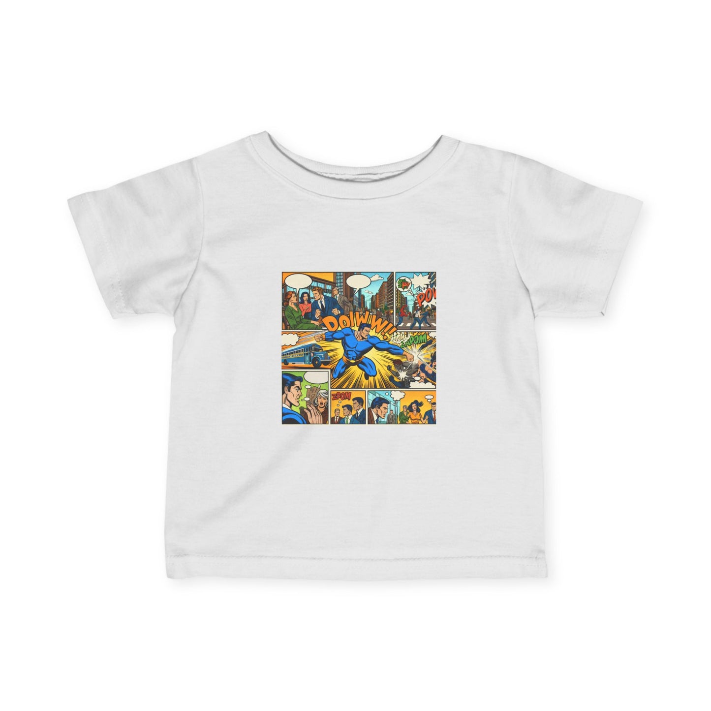 Comic Book Page- Infant Fine Jersey Tee