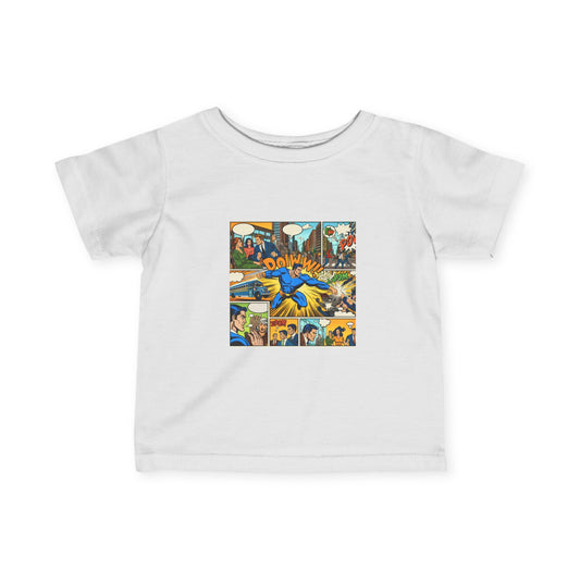 Comic Book Page- Infant Fine Jersey Tee