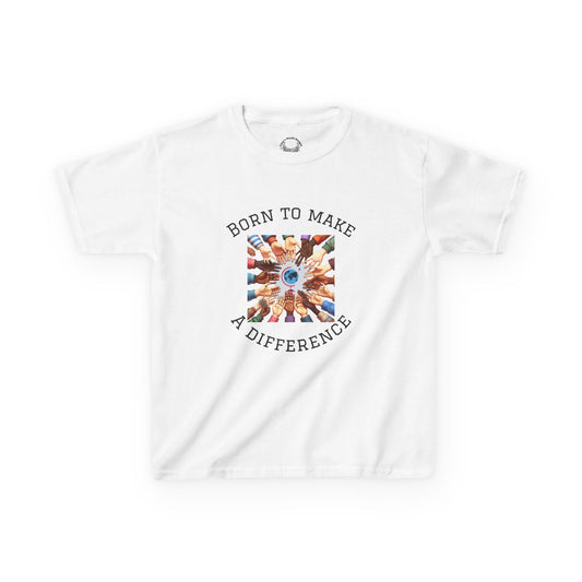 Born to Make a Difference- Kids Cotton Tee