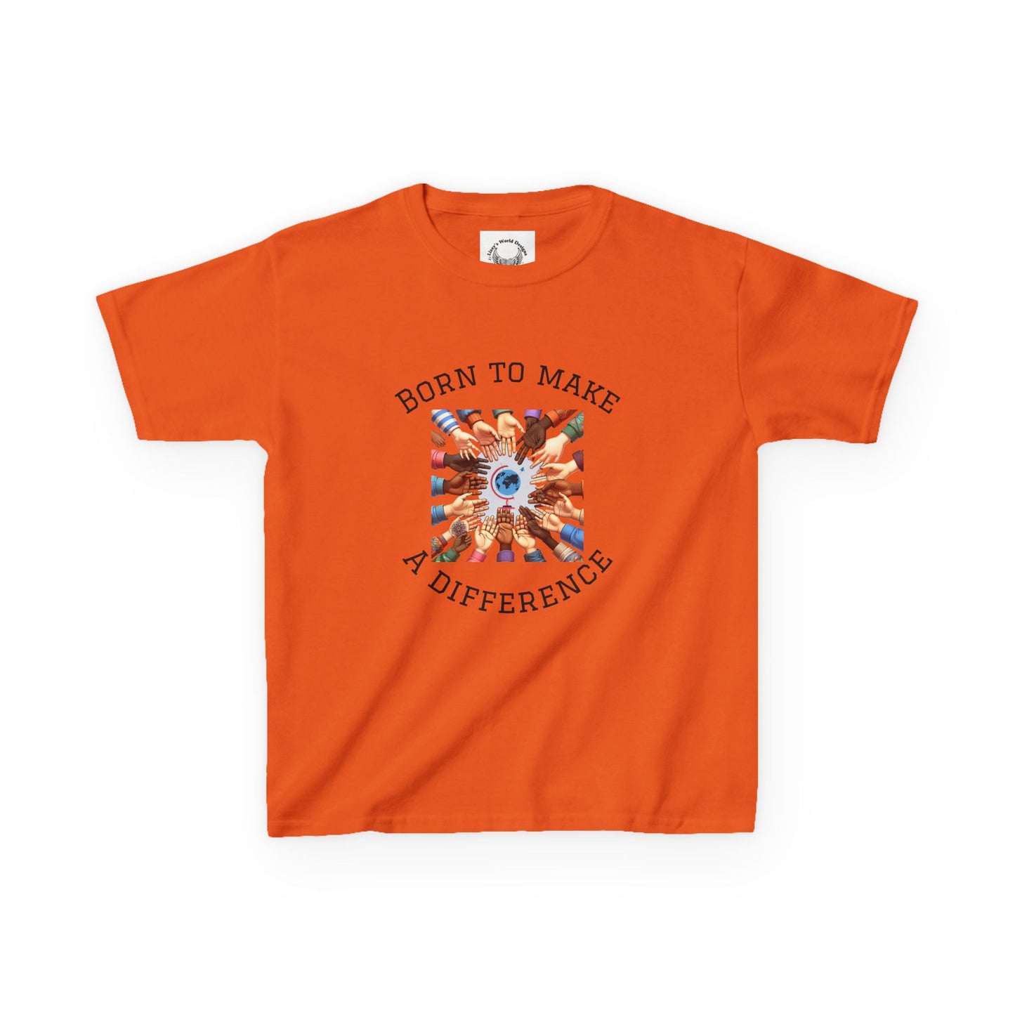 Born to Make a Difference- Kids Cotton Tee