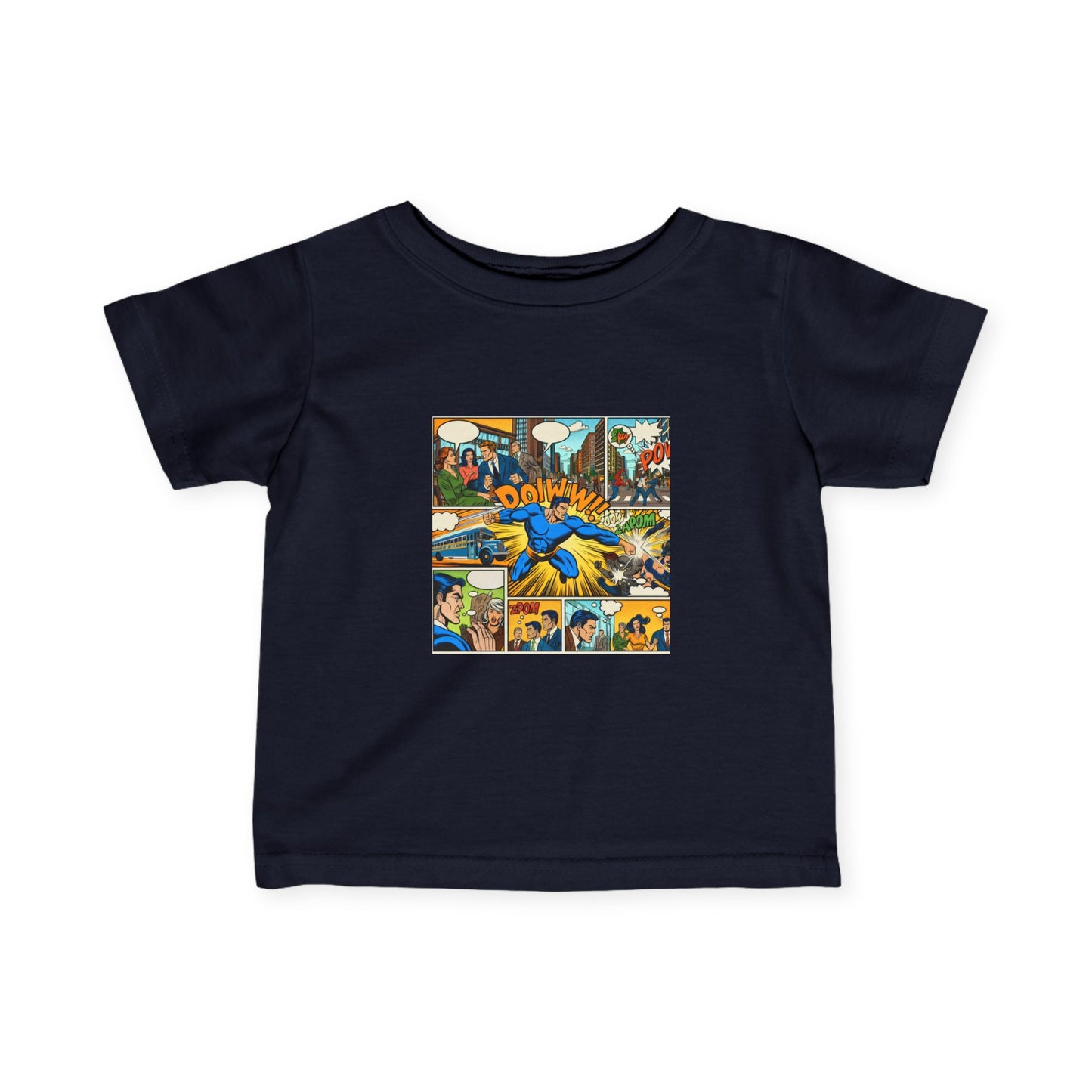 Comic Book Page- Infant Fine Jersey Tee