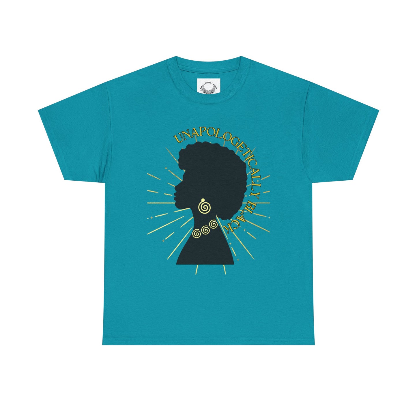 UNAPOLOGETICALLY BLACK-  Heavy Cotton Tee