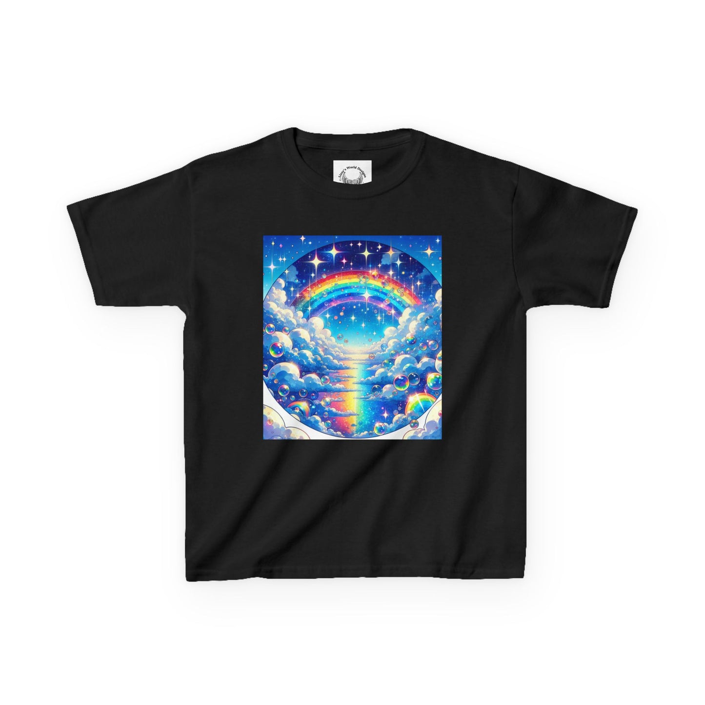Rainbow Paradise- Kids Cotton Tee