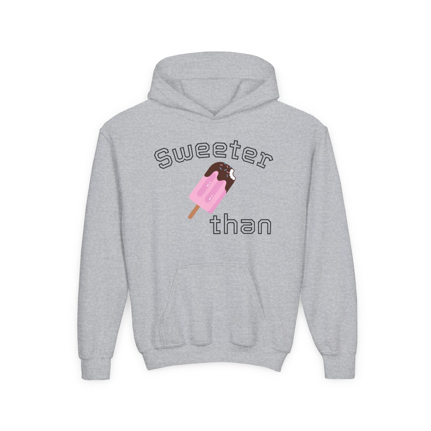 Sweeter Than- Youth Hooded Sweatshirt