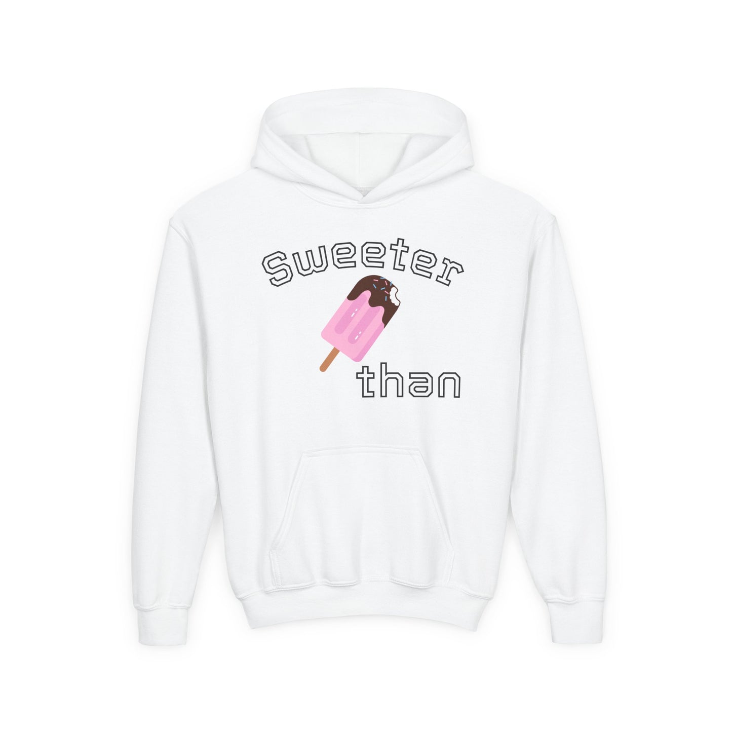 Sweeter Than- Youth Hooded Sweatshirt