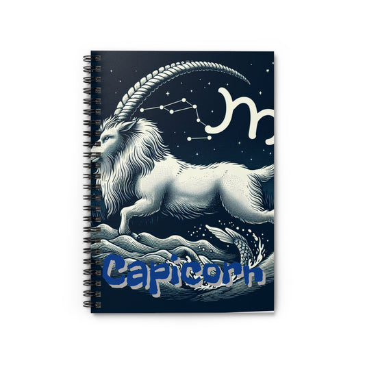 Capicorn- Spiral Notebook
