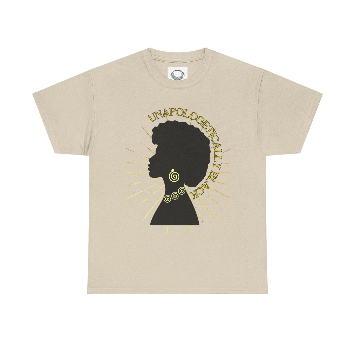 UNAPOLOGETICALLY BLACK-  Heavy Cotton Tee