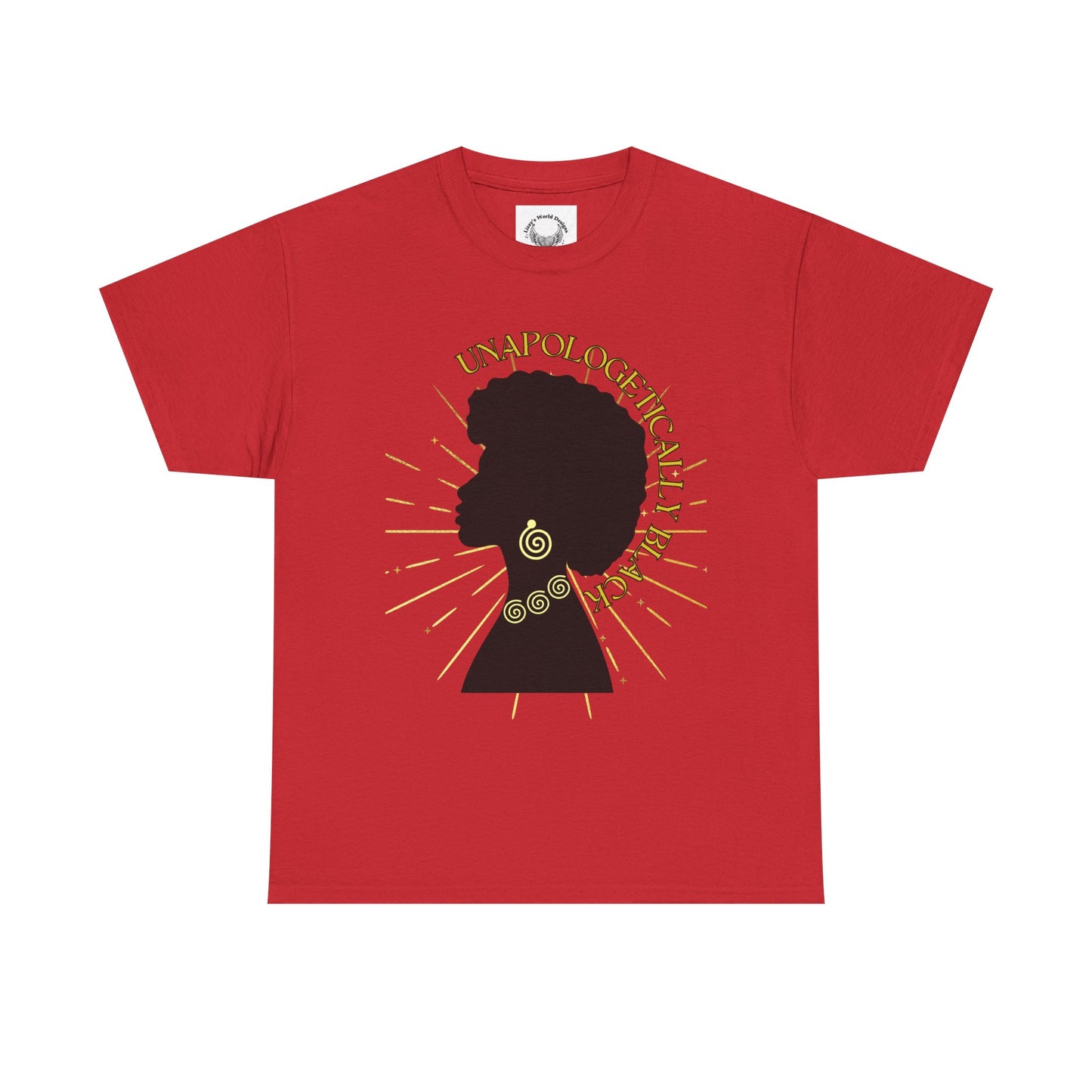 UNAPOLOGETICALLY BLACK-  Heavy Cotton Tee