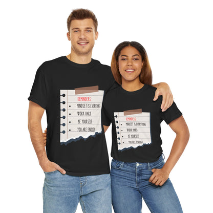 Reminders- Unisex Heavy Cotton Tee