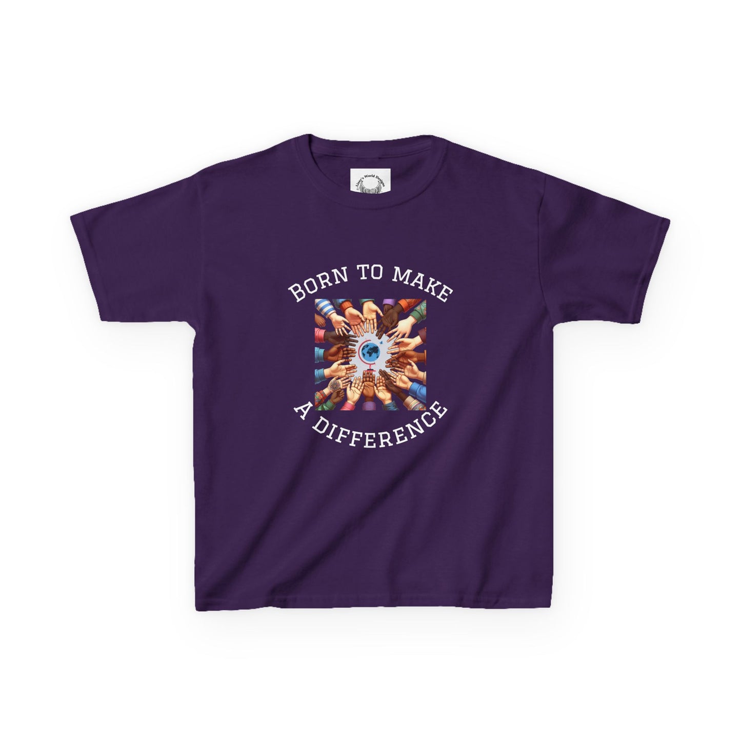 Born to Make a Difference- Kids Cotton Tee