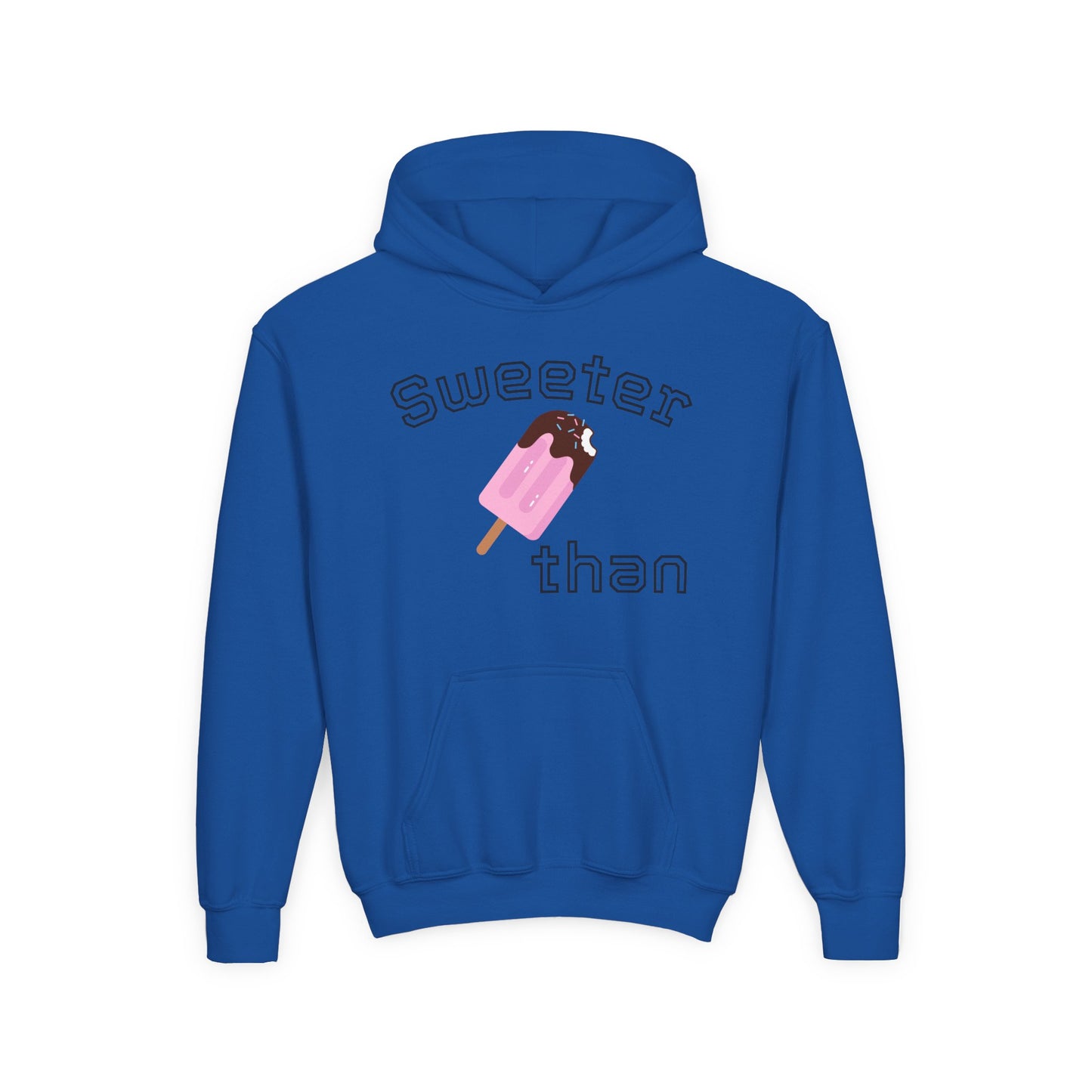 Sweeter Than- Youth Hooded Sweatshirt