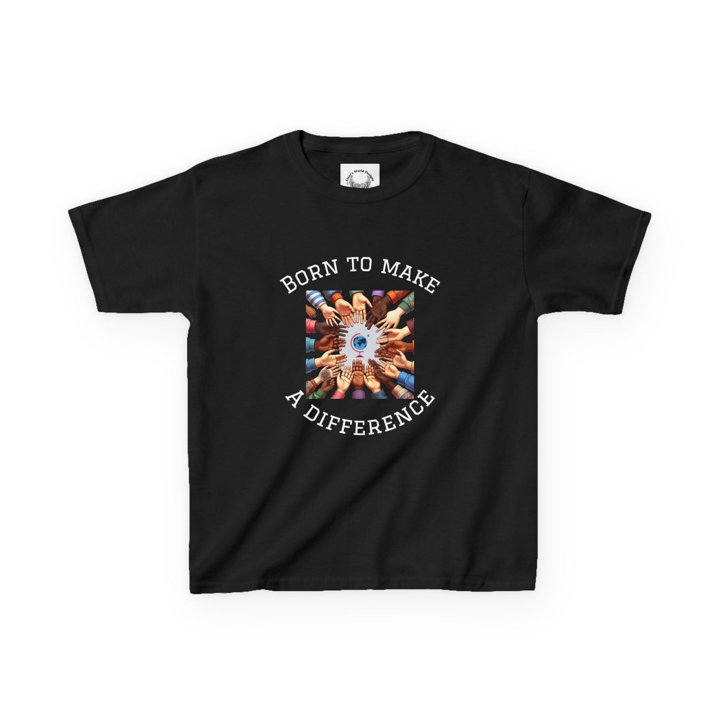 Born to Make a Difference- Kids Cotton Tee