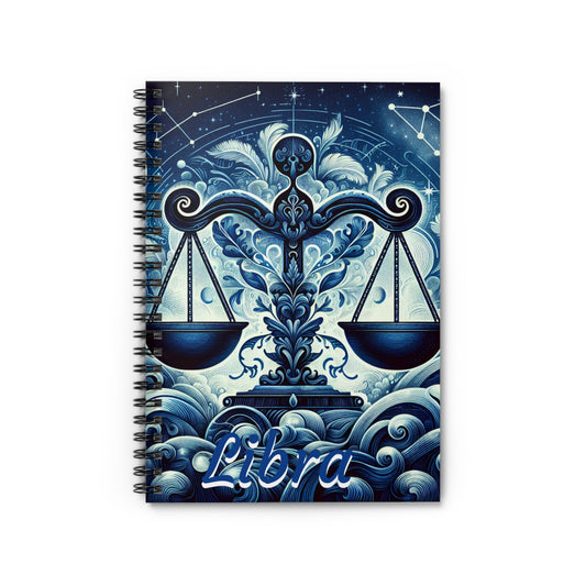 Libra- Spiral Notebook
