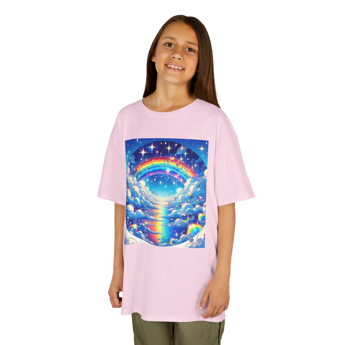 Rainbow Paradise- Kids Cotton Tee