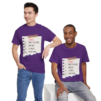 Reminders- Unisex Heavy Cotton Tee