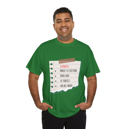 Reminders- Unisex Heavy Cotton Tee