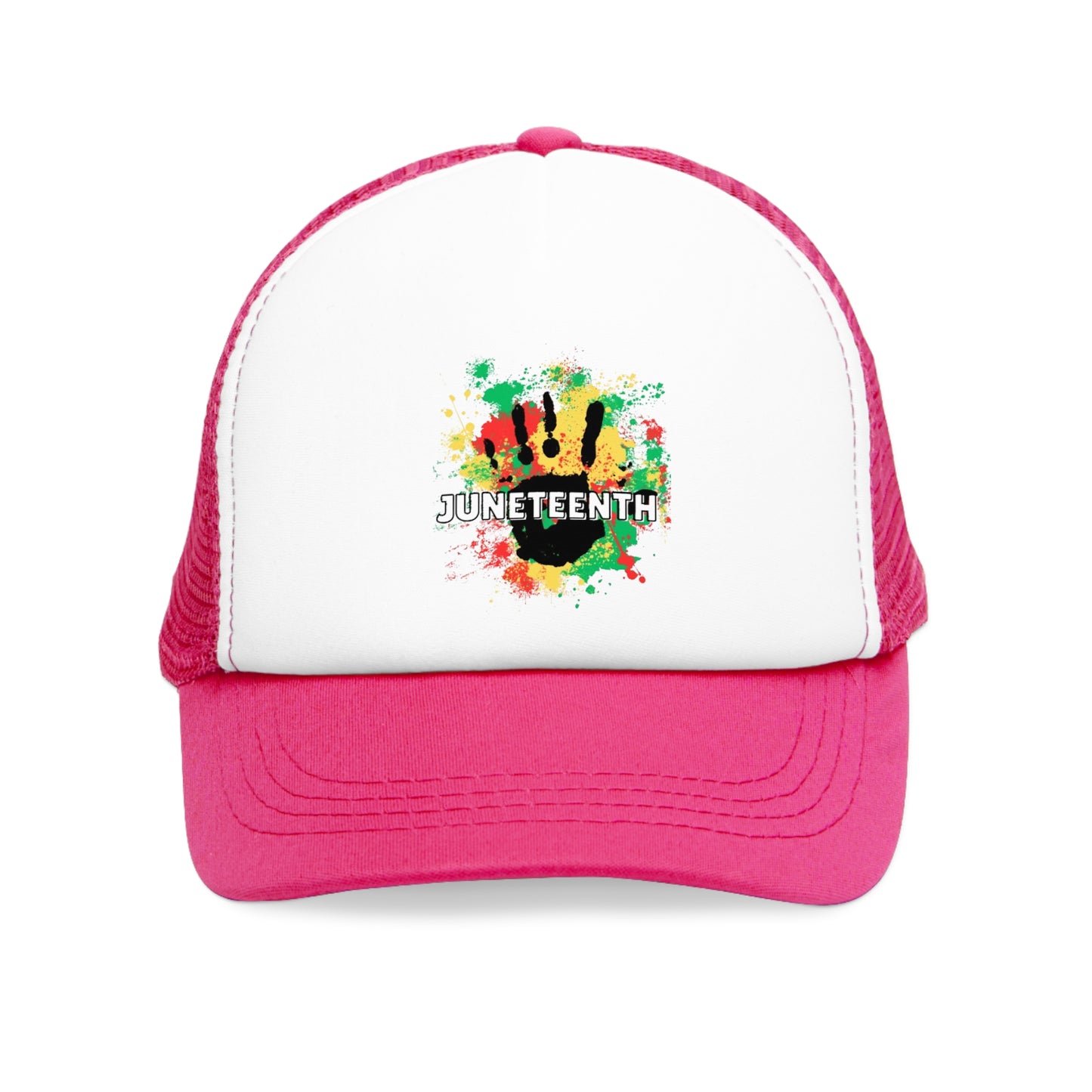 Juneteenth Hand Print- Mesh Cap