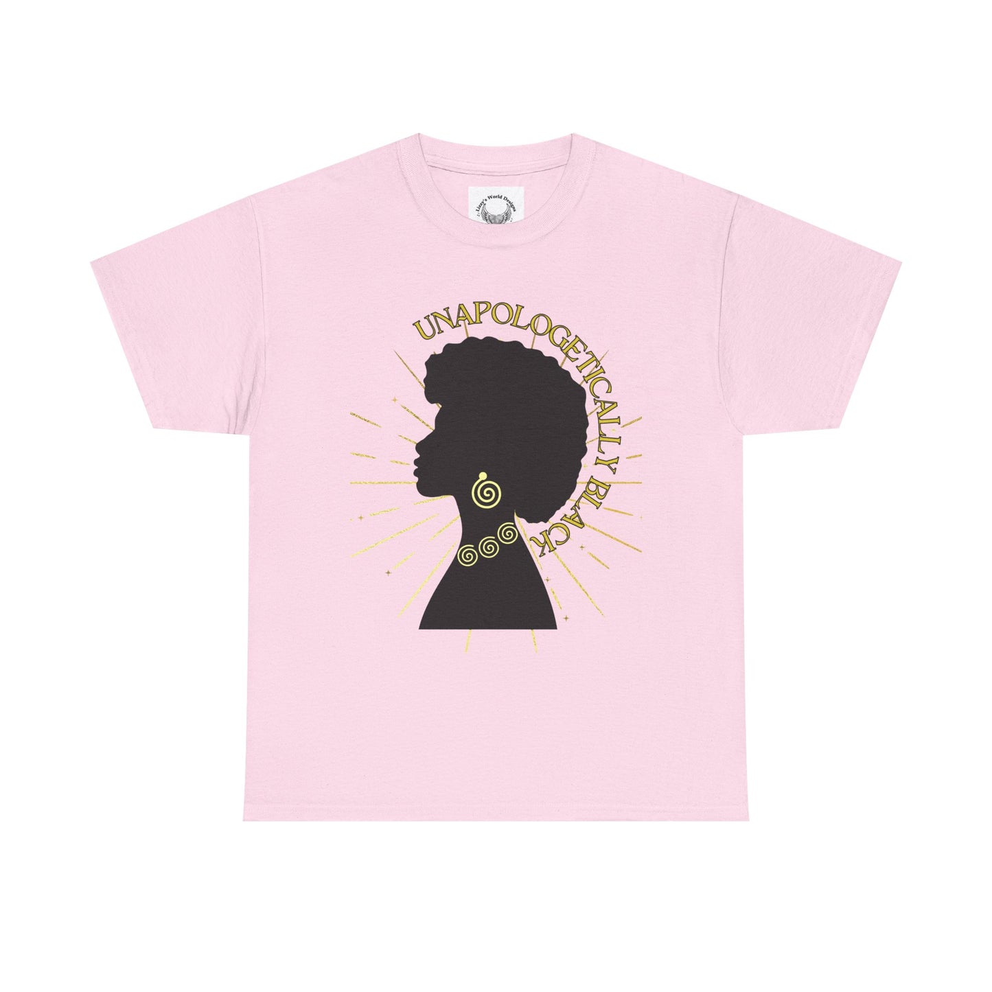 UNAPOLOGETICALLY BLACK-  Heavy Cotton Tee