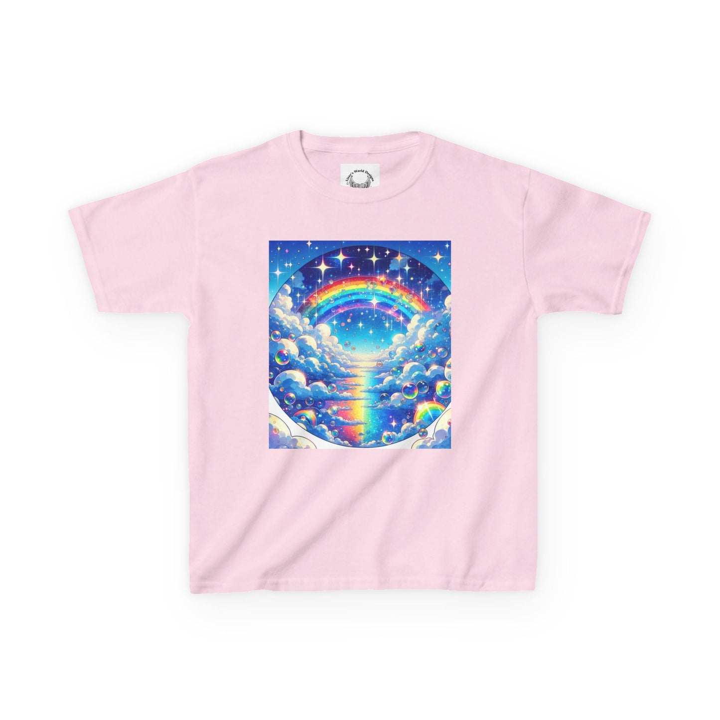 Rainbow Paradise- Kids Cotton Tee