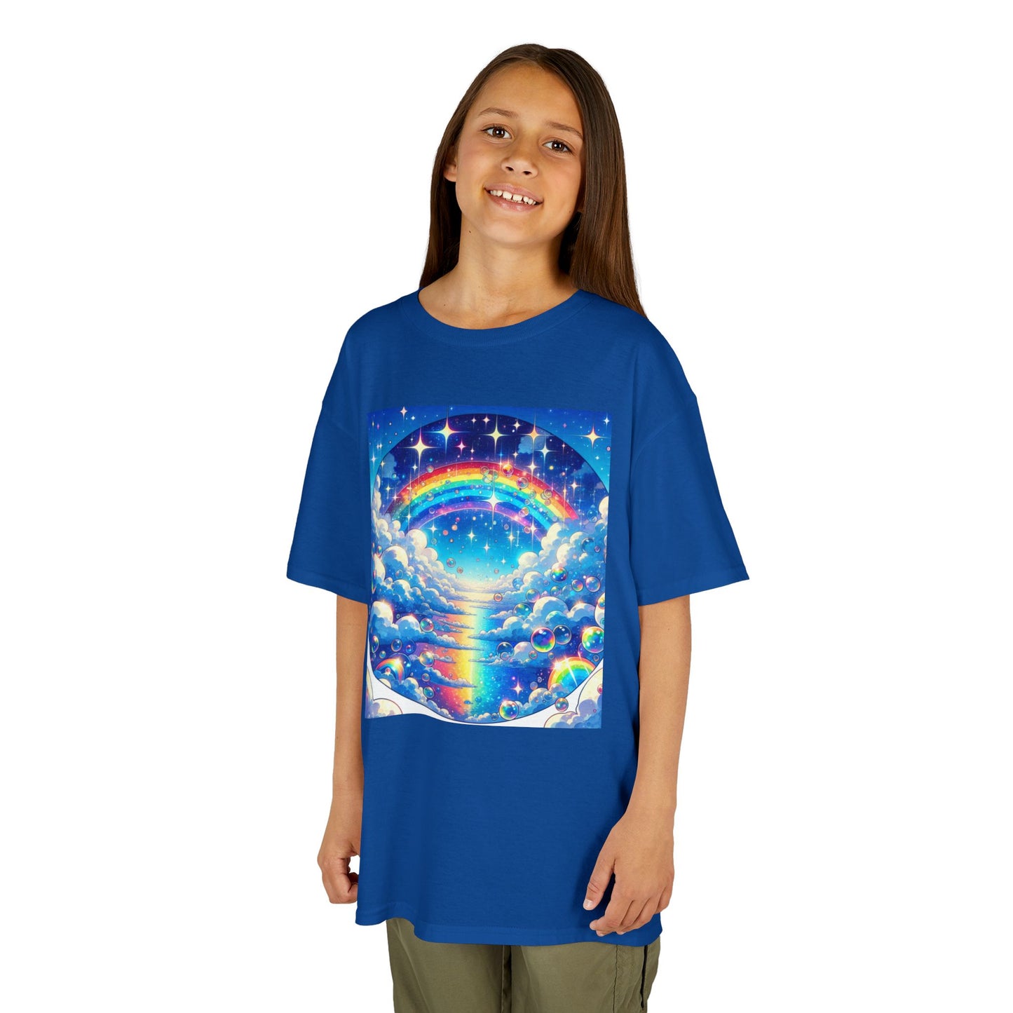 Rainbow Paradise- Kids Cotton Tee