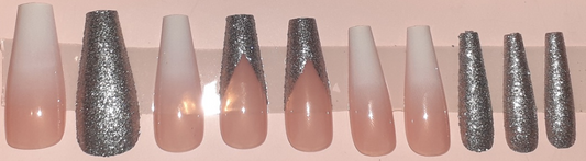 Nails- Silver Passion