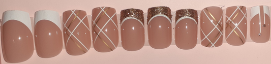 Nails- Taped Lines