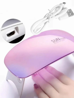 Sun Mini UV Nail Lamp- pink